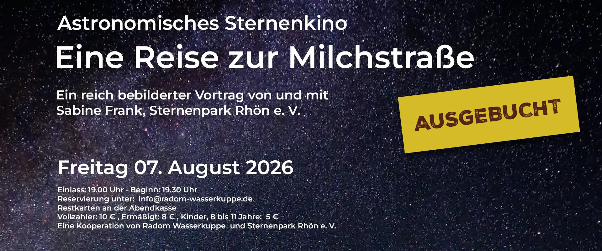 ausgebucht